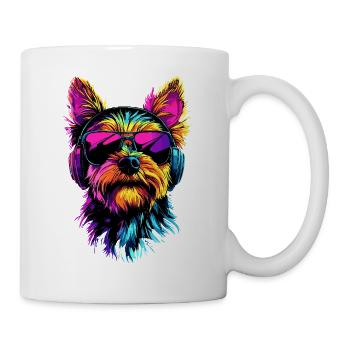 Yorkshire Terrier Dog Lover Cute Yorkie - Mug - white - Right