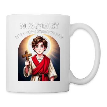 ENFANT DE CHŒUR PETITS HÉROS DANS LE SERVICE RELIGIEUX - Mug blanc - blanc - Droite