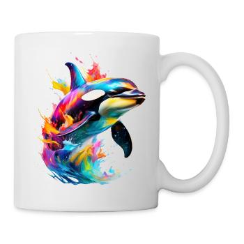 Painted Orca - Mug - white - Right