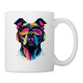 Pitbull Bulldog Pittie American Pitbull Terrier - Mug - white - Right