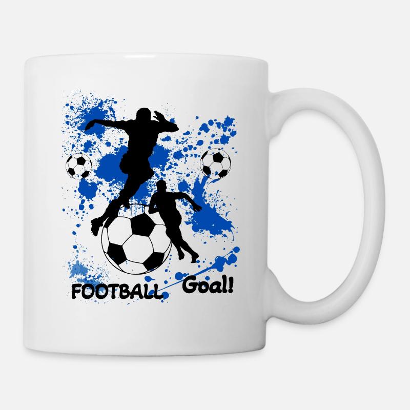 Football - Mug blanc - blanc