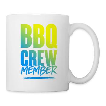 Équipe de barbecue - Mug blanc - blanc - Droite