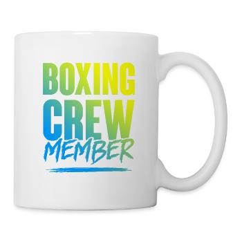 Équipe de boxe - Mug blanc - blanc - Droite