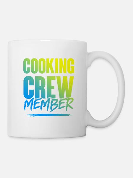 Cooking Crew - Tasse - Weiß