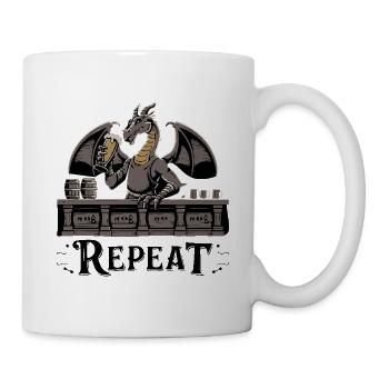 GUTER DRACHE - Tasse - Weiß - Rechts