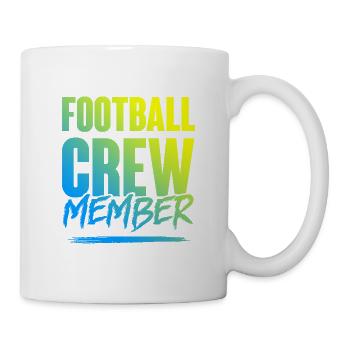 Équipe de football - Mug blanc - blanc - Droite