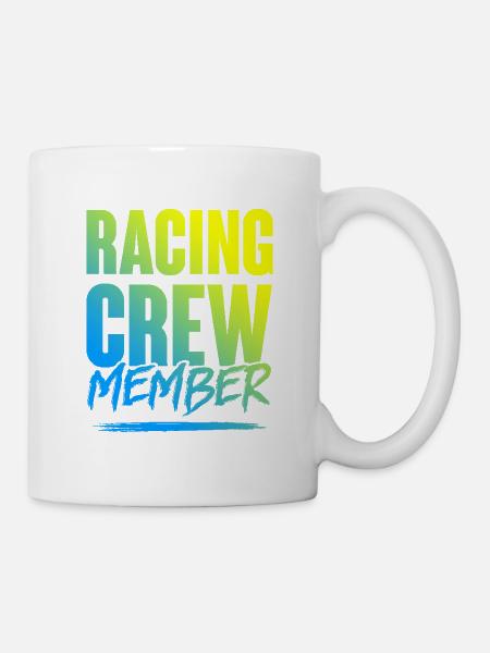Racing Crew - Tasse - Weiß