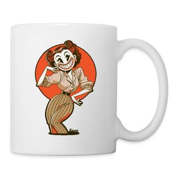 Clown woman, the clown's wife - Mug - white - Right