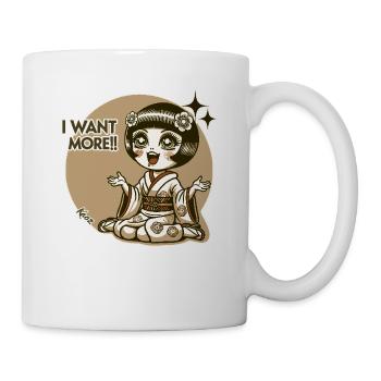 Chibi Japanese Geisha - Mug - white - Right