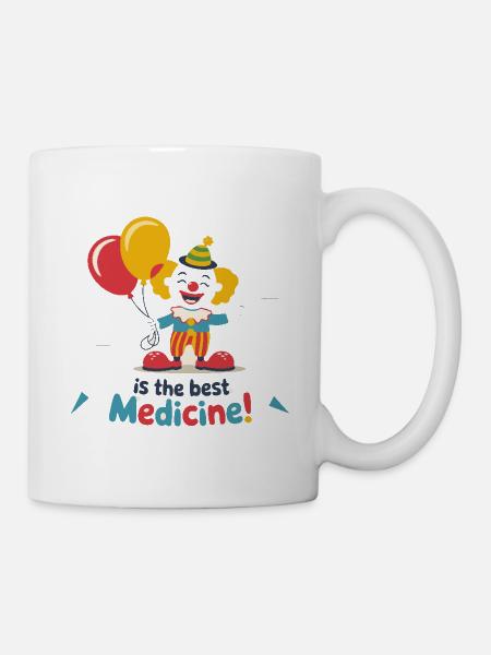 CLOWNS - Tasse - Weiß