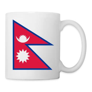Nepal - Tasse - Weiß - Rechts