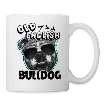 Old English Bulldog Coolest Dog - Mug - white - Right