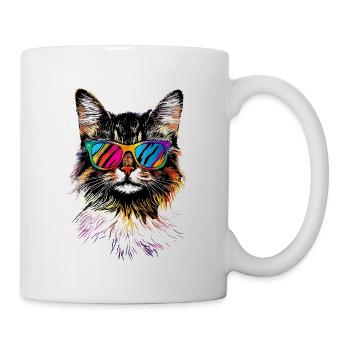 Cat Norwegian Forest Cat Norwegian Forest Cats - Mug - white - Right