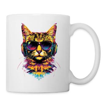 Savannah Katze Cat Mama Süße Serval Leopard Katzen - Tasse - Weiß - Rechts