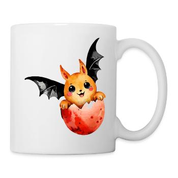 Bat Easter Watercolor - Mug - white - Right
