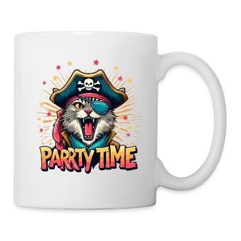 Cat Pirate Carnival Costume Cologne Alaaf Birthday - Mug - white - Right