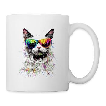 Chat Angora Blanc Chat Angora Chats Angora Mignons - Mug blanc - blanc - Droite