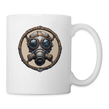 Masque Steampunk - Mug blanc - blanc - Droite