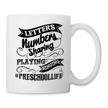 Preschool Life Teacher - Mug - white - Right