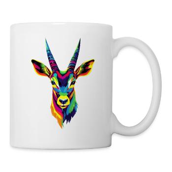 Antilope Kudu Gazelle Afrika Serengeti Antilopen - Tasse - Weiß - Rechts