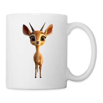 Antilope Kudu Gazelle Afrika Serengeti Antilopen - Tasse - Weiß - Rechts