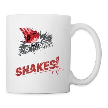 WHEN THE WORLD SHAKES - Mug - white - Right