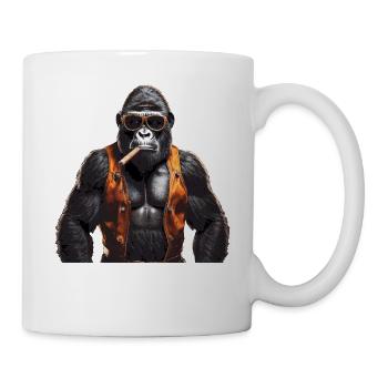 AFFE GORILLA - Tasse - Weiß - Rechts