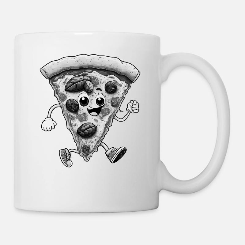 PIZZA - Mug blanc - blanc