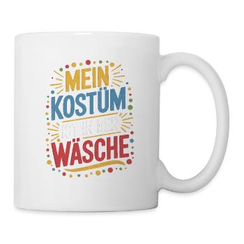 Carnaval Carnaval Mon costume est dans la blanchisserie - Mug blanc - blanc - Droite