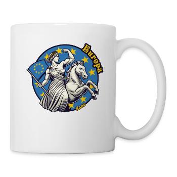 Europe the beautiful and strong - Mug - white - Right