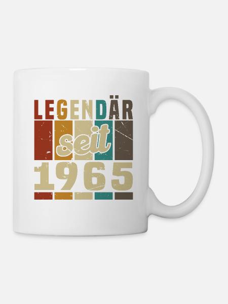 Legende seit 1965 - Tasse - Weiß