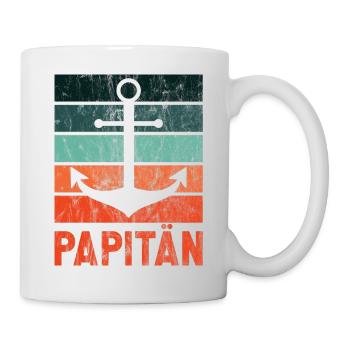 Nordstyle Papitän Ankerdesign N° 1 Ville - Mug blanc - blanc - Droite