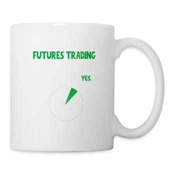 Trading à terme Crypto Stocks parle de Funny Quo - Mug blanc - blanc - Droite
