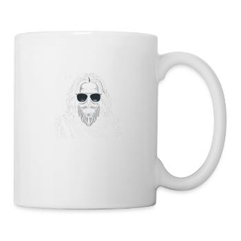 Yolo Jk Brb Jesus Funny Easter Day Bible Vintage C - Tasse - Weiß - Rechts