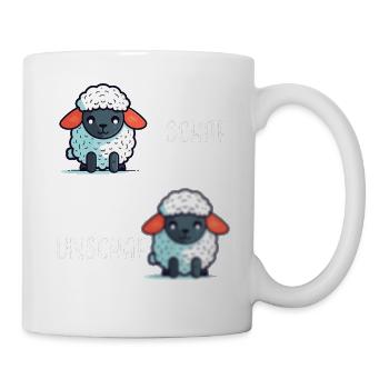 Mouton Mouton Drôle Cool Cadeau - Mug blanc - blanc - Droite