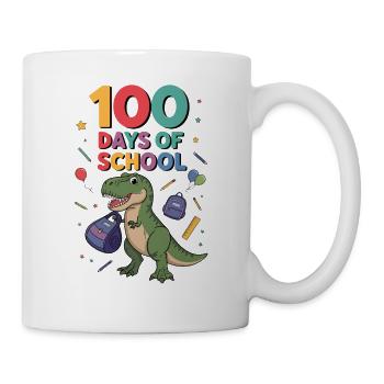 100th Day Of School 100 Day Of School Kids - Mug - white - Right