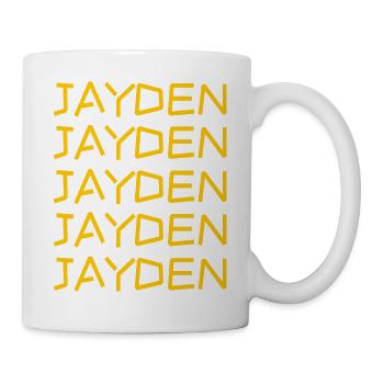 Jayden - Mug blanc - blanc - Droite