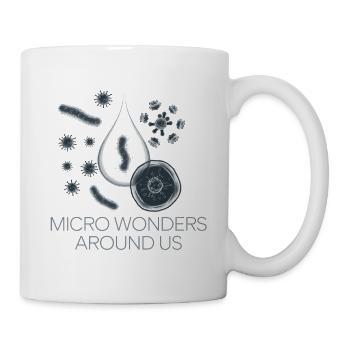 ORGANISME MICROSCOPIQUE - Mug blanc - blanc - Droite
