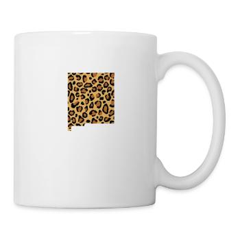 New Jersey Imprimé léopard États-Unis État américain - Mug blanc - blanc - Droite