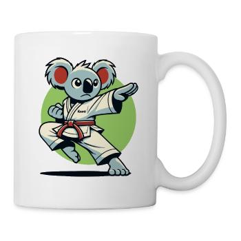 Karate Koala – Kung Fu Fighter - Mug - white - Right