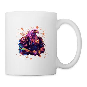 Eagle Muscles Musculation Bête - Mug blanc - blanc - Droite
