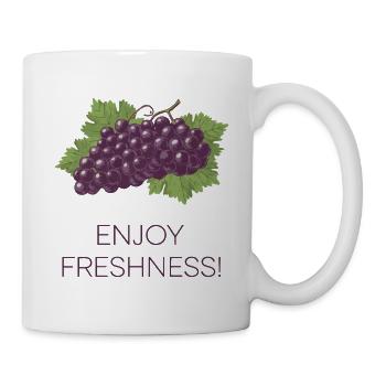 FRISCHE GENIESSEN - Tasse - Weiß - Rechts