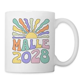 Malle 2028 - Tasse - Weiß - Rechts