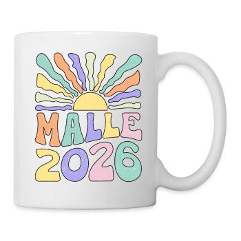 Malle 2026 - Tasse - Weiß - Rechts