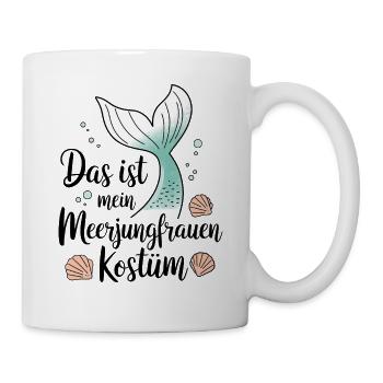 C’est mon costume de sirène - Mug blanc - blanc - Droite