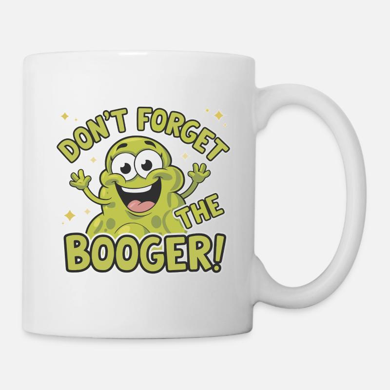 CROTTE DE NEZ - Mug blanc - blanc