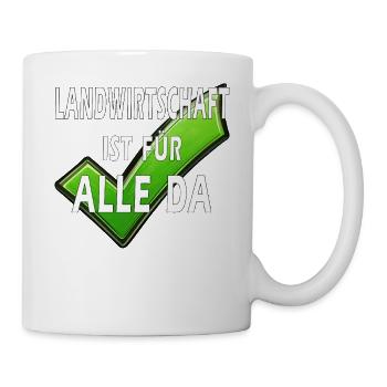 AGRICULTURE IS FOR EVERYONE - Mug - white - Right