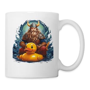 WIKINGER ENTE - Tasse - Weiß - Rechts