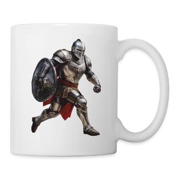 RITTER RÜSTUNG - Tasse - Weiß - Rechts