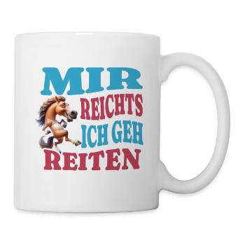 I've had enough riding - Mug - white - Right